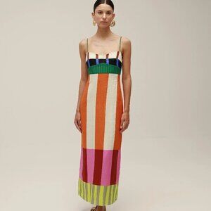 Viral striped dress Size XS